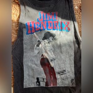 🎸Rockin Artwork Jimi Hendrix Bodysuit Small✨